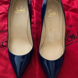 Christian Louboutin Royal Blue Heels